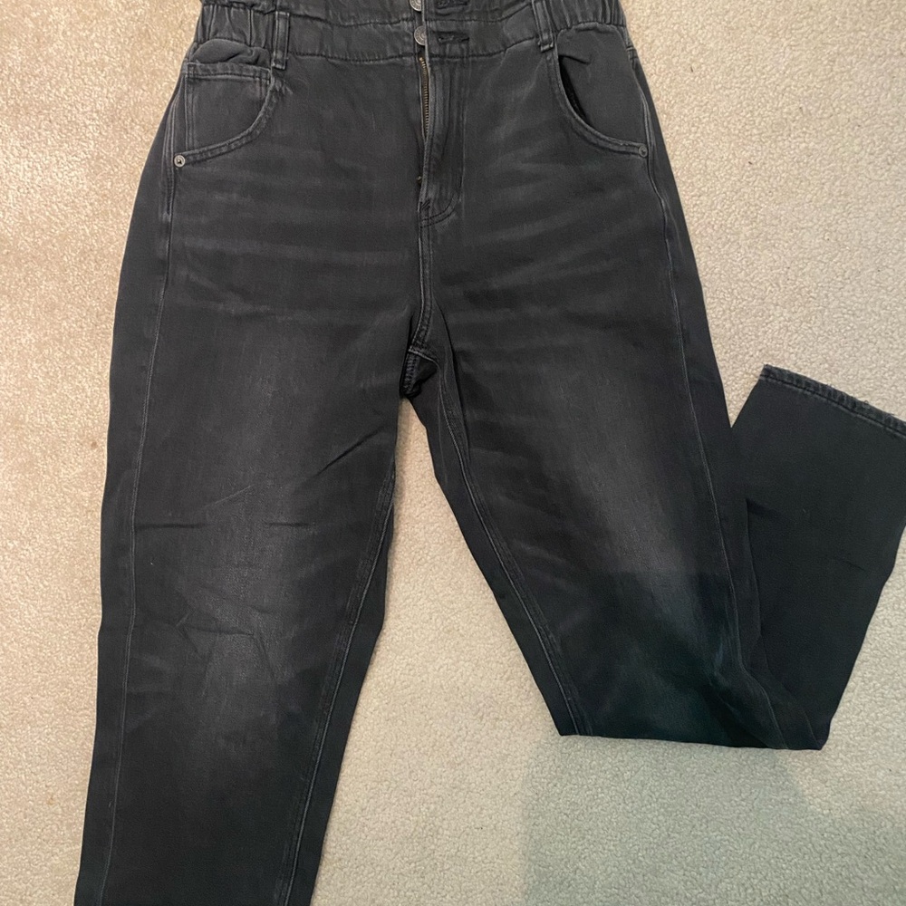 American eagle baggy tight waist 90s jeans